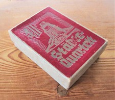 Altes STÄDTE QUARTETT