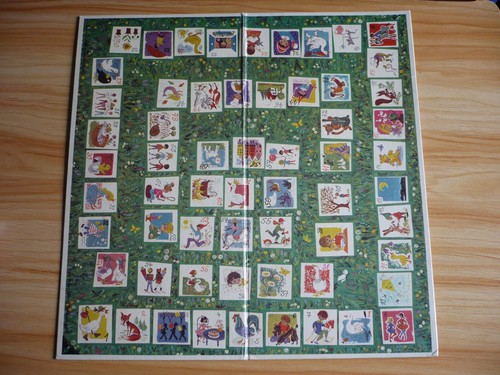 Spielbrett gänsespiel - spielbrett, "