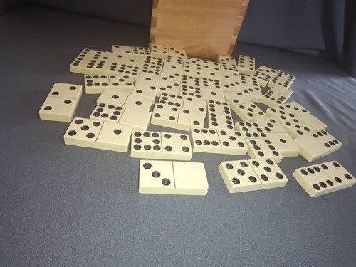 Domino spiel dominosteine alt - dominosteine,