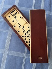 Vintage Domino Spiel Set in